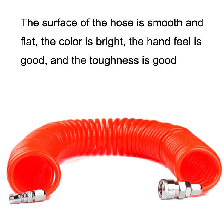 2 PCS Telescopic Plastic High Pressure Air Pump Hose, Length: 15m - Air Intake System by PMC TechLife | Online Shopping South Africa | PMC TechLife | Buy Now Pay Later Mobicred
