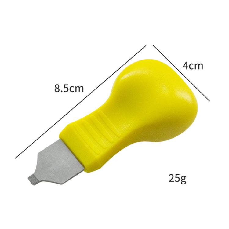 10 PCS Watch Rear Cover Tapping Knife Watch Opener, Style: Yellow Narrow Mouth