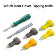 10 PCS Watch Rear Cover Tapping Knife Watch Opener, Style: Brown Flat-blade Mouth