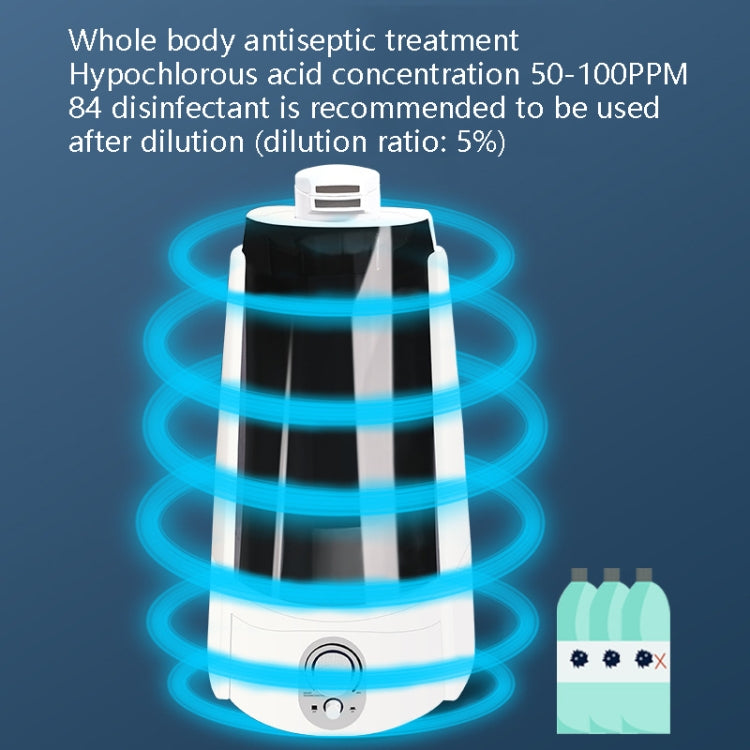 RD110 5L Big Mist Ultrasonic Air Humidifier, US Plug(Negon + Cold Fog)