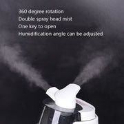 RD110 5L Big Mist Ultrasonic Air Humidifier, US Plug(Negon + Cold Fog)
