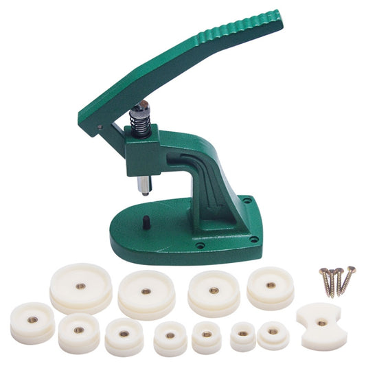 Watch Desktop Capping Machine with 12 Moulds(Green Heavy Pressure) - free shipping - PMC Jewellery - Order now!