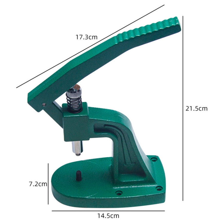 Watch Desktop Capping Machine with 12 Moulds(Green Heavy Pressure) - free shipping - PMC Jewellery - Order now!