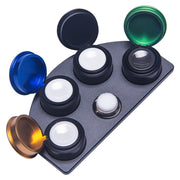 Full Metal Spot Oil Cup Stand  Oiler Watch Repair Tool, Style: Four Oils Cups Colorful