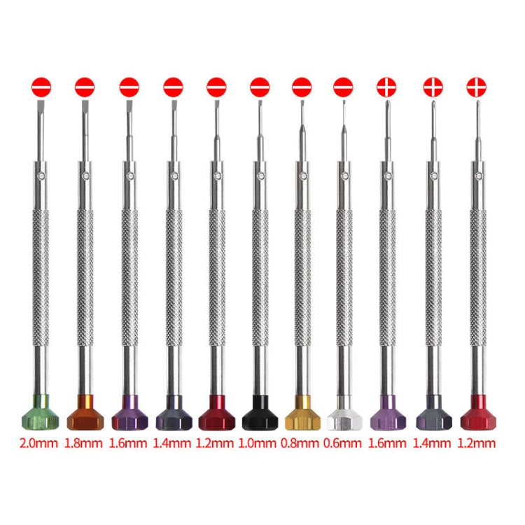 3 PCS LSD5075 Color Screwdriver Watch Repair Tool, Model: 1.2mm Word - free shipping - PMC Jewellery - Order now!