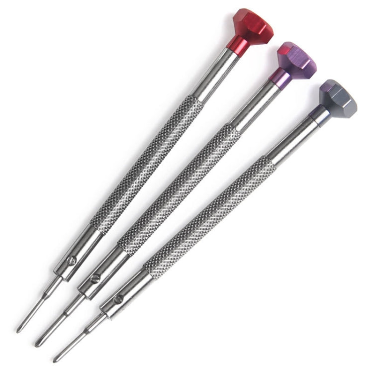 3 PCS LSD5075 Color Screwdriver Watch Repair Tool, Model: 1.2mm Word - free shipping - PMC Jewellery - Order now!