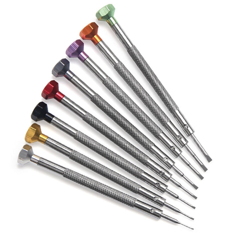 3 PCS LSD5075 Color Screwdriver Watch Repair Tool, Model: 1.8mm Word - free shipping - PMC Jewellery - Order now!