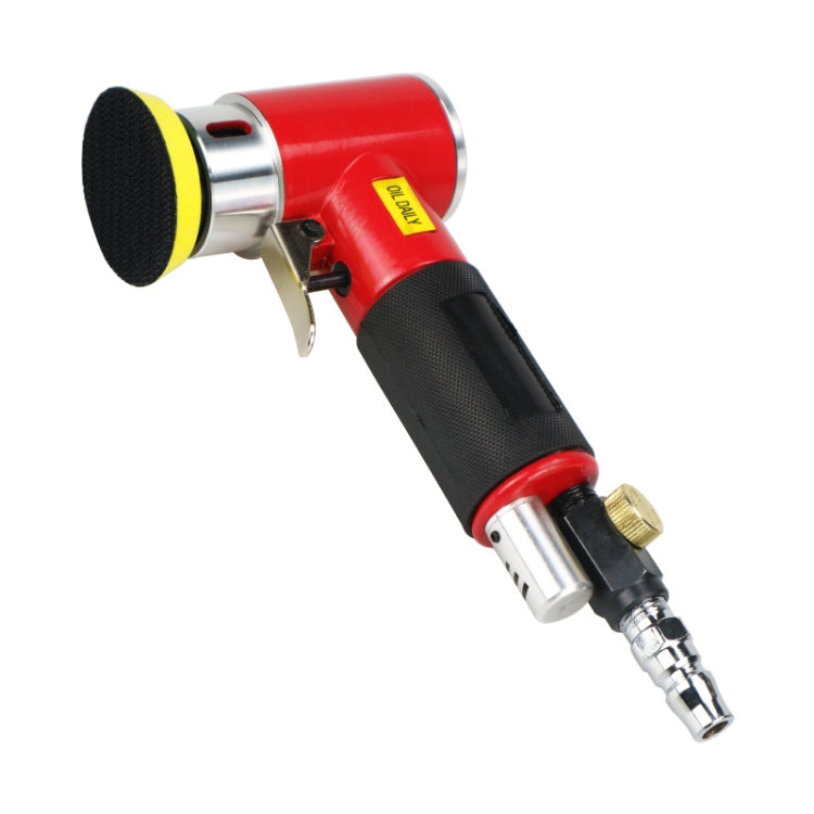 Pneumatic Polishing Machine Sandpaper Machine Car Waxing Machine(Red With 2 inch 3 inch Pallet) - Polishing Machine & Accessories by PMC TechLife | Online Shopping South Africa | PMC TechLife | Buy Now Pay Later Mobicred