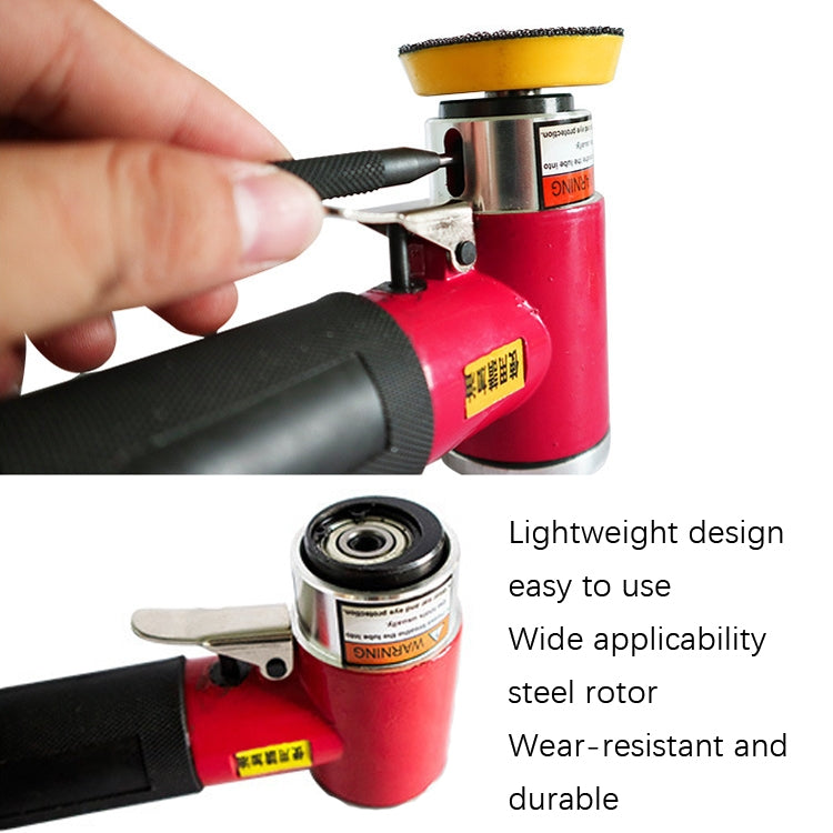Pneumatic Polishing Machine Sandpaper Machine Car Waxing Machine(Black With 2 inch 3 inch Pallet) - free shipping - PMC TechLife - Order now!