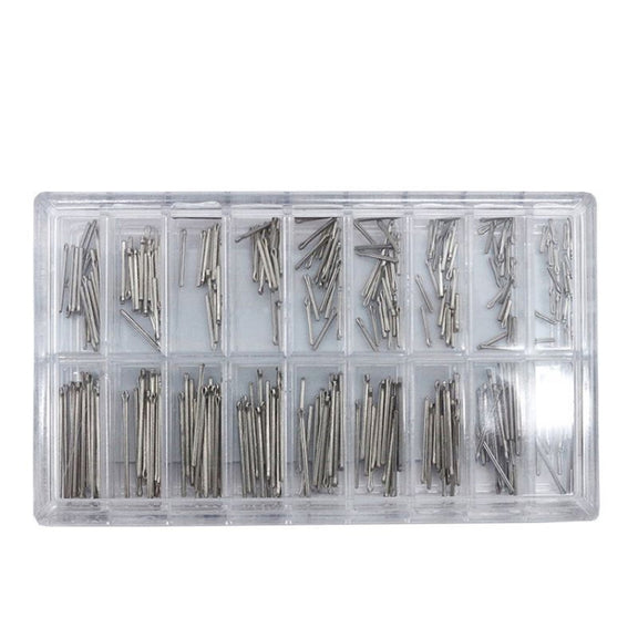 6-23mm Stainless Steel Watch Link Pins Cotter Bar(Silver)
