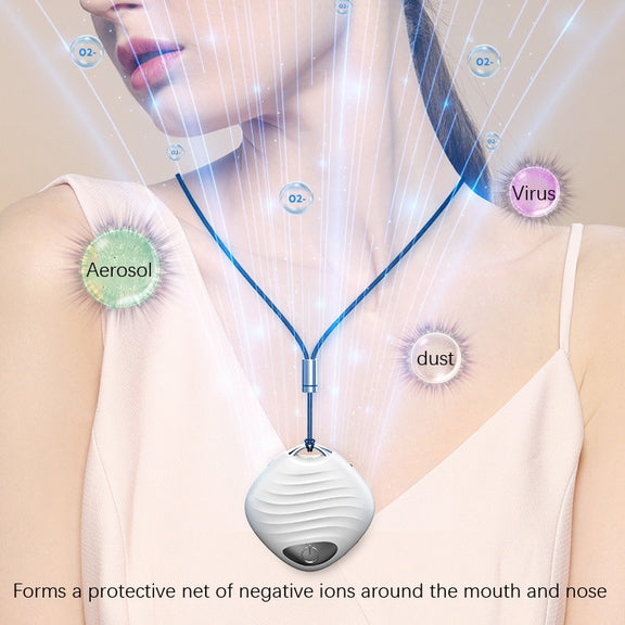 Neck Car Negative Ion Air Purifier(S02 Black)