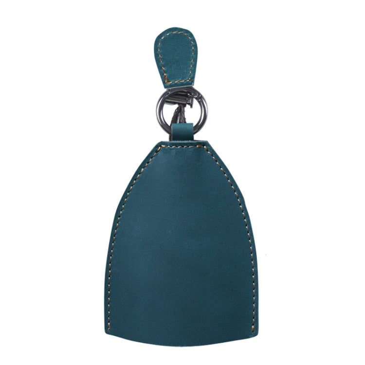 18Y-009 Vintage Handmade Leather Car Pull-Out Key Case(Oil Wax Skin Blue) - Car Key Cases by PMC TechLife | Online Shopping South Africa | PMC TechLife | Buy Now Pay Later Mobicred