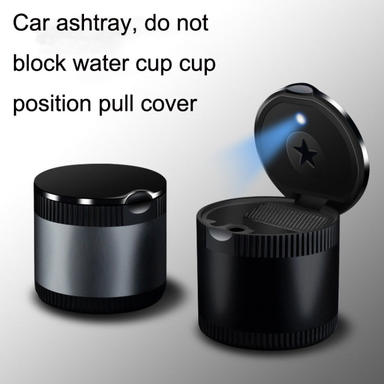 Car Ashtray With LED Ambient Light(Red) - Ashtrays by PMC Jewellery | Online Shopping South Africa | PMC Jewellery | Buy Now Pay Later Mobicred