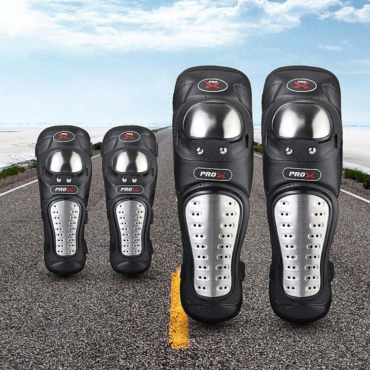 PRO-BIKER RH-1010 Motorcycle Keep Warm Anti-Fall Stainless Steel Protective Gear(Knee Pads + Elbow Pads) - Protective Gear by PMC TechLife | Online Shopping South Africa | PMC TechLife | Buy Now Pay Later Mobicred