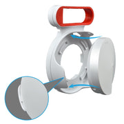 Router Wall Mount Bracket for TP-LINK DECO M5, Specification: For US Plug(Blue)