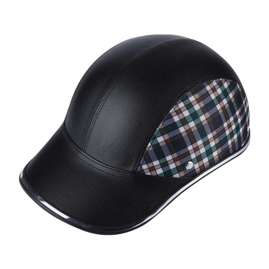 BSDDP A0322 Summer Half Helmet Lightweight Safety Helmet(Black Lattice) - Protective Helmet & Masks by BSDDP | Online Shopping South Africa | PMC Jewellery | Buy Now Pay Later Mobicred