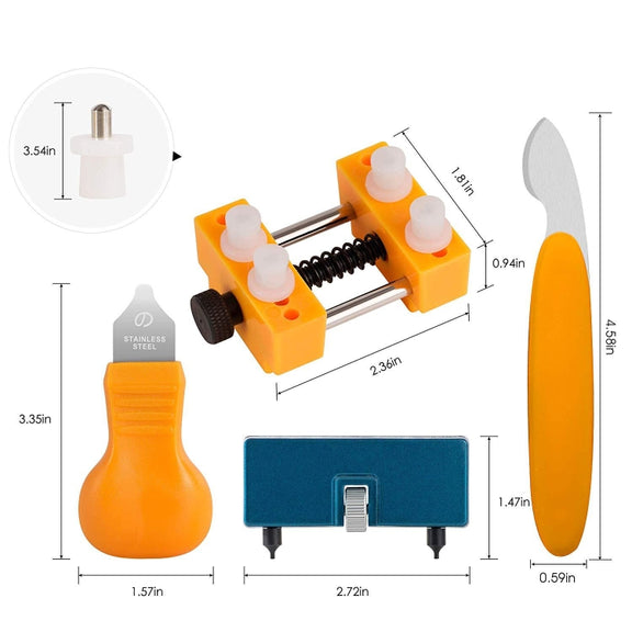 6 In 1 Watch Repair Kit Set Watch Cap Opener Strap Adjuster