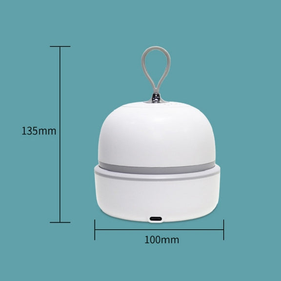 Electric Silicone Contacts Head Massager, Specification: English(White)