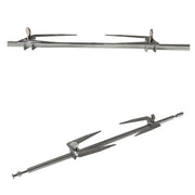 Stainless Steel Roast Chicken Skewer Cook Oven BBQ Grilled Fork