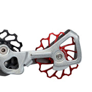 MEROCA Ceramic Bearing Mountain Bike Guide Wheel(13T Black)