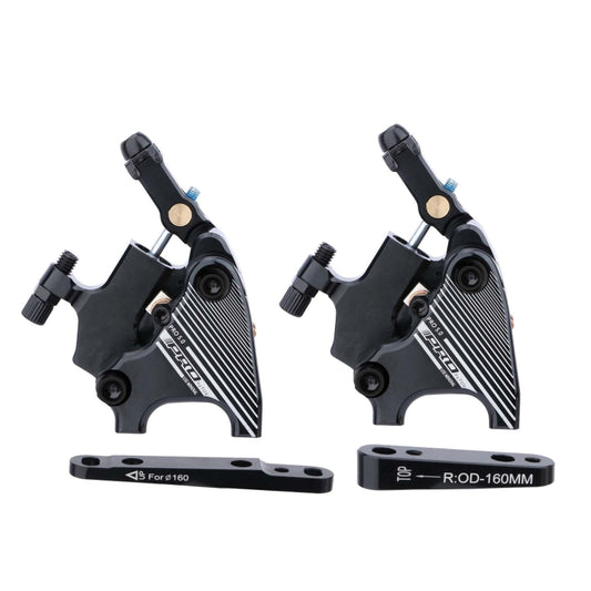 1 Pair IIIPRO Flat Mount Road Calipers Bilateral Brakes(Black) - free shipping - PMC Jewellery - Order now!
