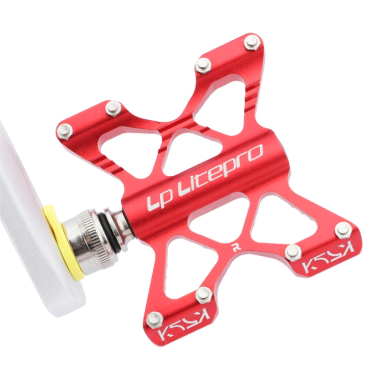 LP LitePro K5 Folding Bkie Aluminum Alloy Bearin Pedals(Golden) - free shipping - PMc TechLife - Order now!