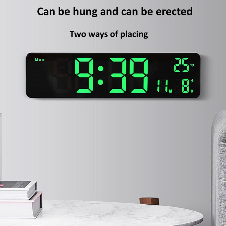 6625D LED Digital Alarm Clock Luminous Desktop Timer Temperature Display Alarm Clock( Black Shell White Light) - Alarm Clocks by PMc TechLife | Online Shopping South Africa | PMc TechLife | Buy Now Pay Later Mobicred