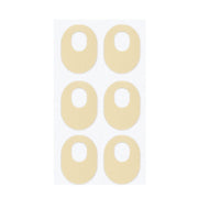 Latex Anti-Wear Callus Protection Sticker(Skin Color Elliptical)
