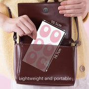 Latex Anti-Wear Callus Protection Sticker(Pink Elliptical)
