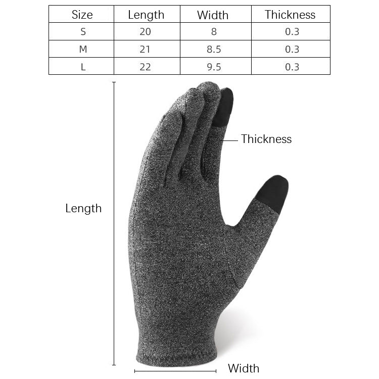 Sports Fitness Training Joint Protection Warm Gloves, Size: S(Grey) - Safety Gloves by PMC TechLife | Online Shopping South Africa | PMC TechLife | Buy Now Pay Later Mobicred