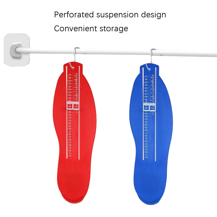 Adult Foot Gauge Universal Measuring Instrument(Red)