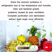 M9 Mini Ozone Sterilizer Home Refrigerator Deodorizer(White)