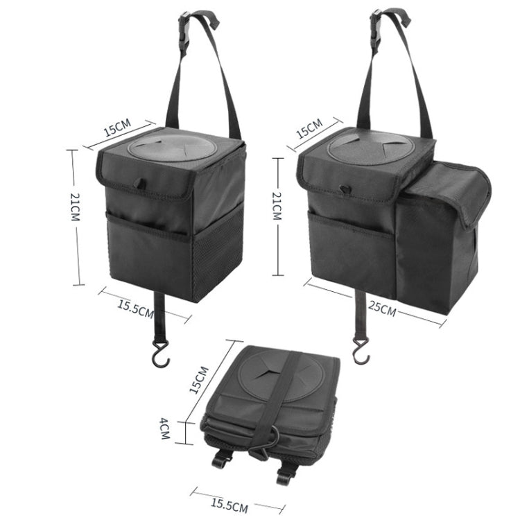 SN720 Car Multifunctional Trash Can Hanging Foldable Storage Bag, Style: Towel Trash Can - Tissue Boxes by PMC TechLife | Online Shopping South Africa | PMC TechLife | Buy Now Pay Later Mobicred