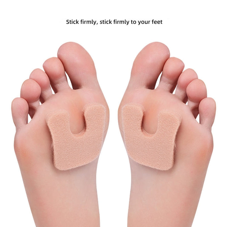 U-Type Sheep Felt Hairy Function Stickers(White)