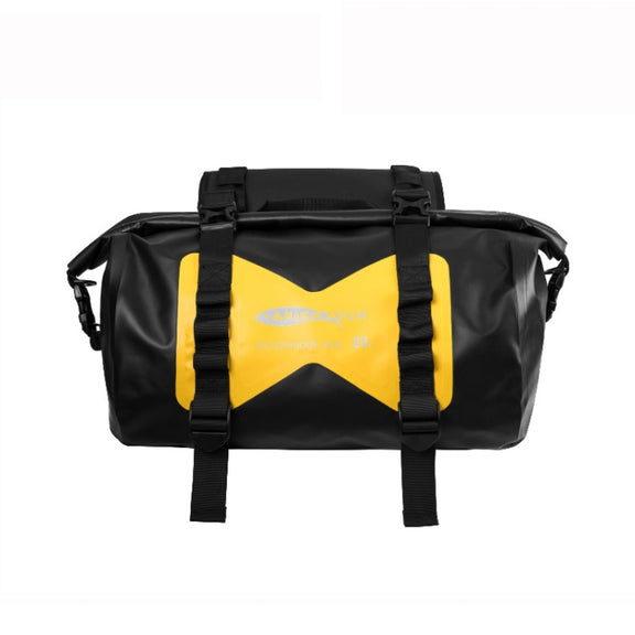 AFISHTOUR FM2021 Large Capacity Water-resistant Motorcycle Rear Seat Bag, Color: Yellow