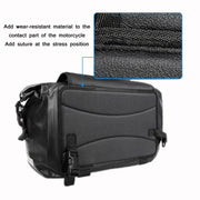 AFISHTOUR FM2021 Large Capacity Water-resistant Motorcycle Rear Seat Bag, Color: Red