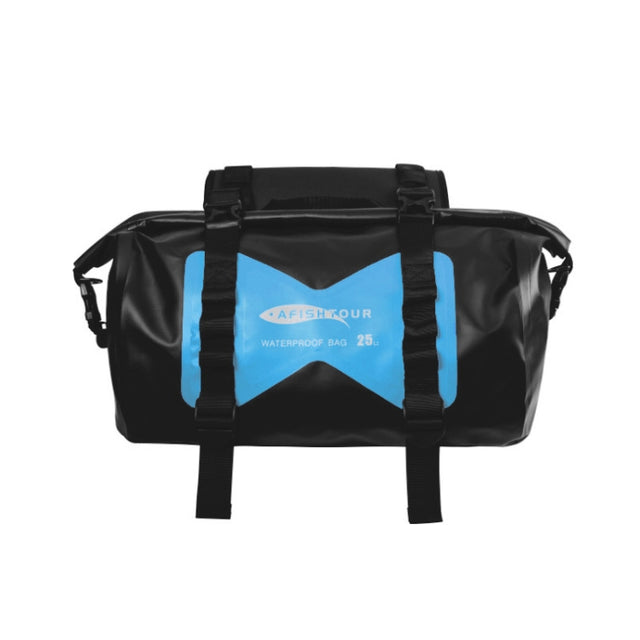 AFISHTOUR FM2021 Large Capacity Water-resistant Motorcycle Rear Seat Bag, Color: Lake Blue