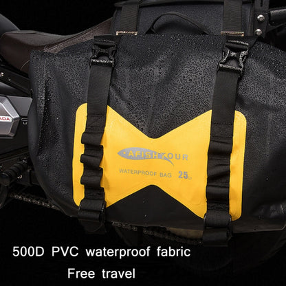 AFISHTOUR FM2021 Large Capacity Waterproof Motorcycle Rear Seat Bag, Color: Lake Blue - free shipping - PMC Jewellery - Order now!