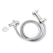 304 Stainless Steel Washer Nozzle Female Washer Set, Style: Female Washer + Hose