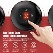 12-speed Charging Electric Cupping Massage Device(Black)