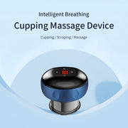 6-speed Charging Electric Cupping Massage Device(Black)