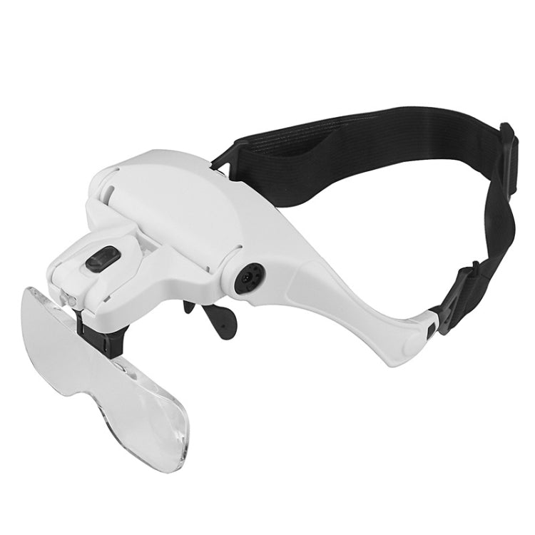 9892B2 1X / 1.5X / 2X / 2.5X / 3.5X Multifunctional Head Mounted Magnifier - Glasses Style by PMC TechLife | Online Shopping South Africa | PMC TechLife | Buy Now Pay Later Mobicred