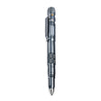 P08 Outdoor LED With Flashing Tungsten Steel Window Breaking Self-Defense Pen(Grey) - Self-defense Protection by PMc TechLife | Online Shopping South Africa | PMc TechLife | Buy Now Pay Later Mobicred