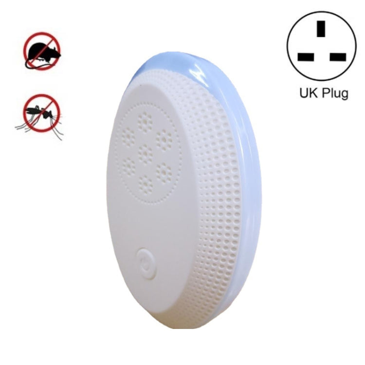 Ultrasonic Mosquito Rat Repellent Night Light, Specification: UK Plug(Gemstone Blue) - Repellents by PMC TechLife | Online Shopping South Africa | PMC TechLife | Buy Now Pay Later Mobicred