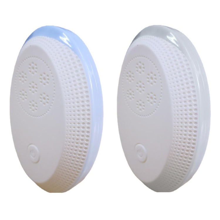 Ultrasonic Mosquito Rat Repellent Night Light, Specification: UK Plug(Pearl White)