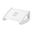 Office Computer Set Up Foot Stool Foot Massage Pedal(White) - free shipping - PMC TechLife - Order now!