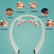 ST-303A EMS Pulse Low Frequency Heat Cervical Massager(Green)