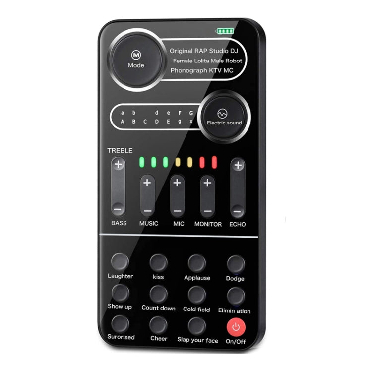 K9  Voice Changer Game Live Broadcast Mobile Computer Sound Card - Live Sound Effects Processors by PMC TechLife | Online Shopping South Africa | PMC TechLife | Buy Now Pay Later Mobicred