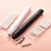 Deli 71107 Electric Eraser Art Can Replace The Core Rubber Core(White Shell)