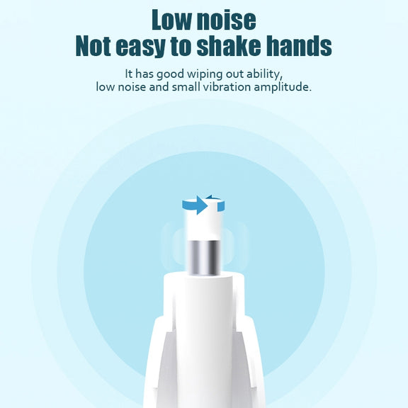 Deli 71107 Electric Eraser Art Can Replace The Core Rubber Core(White Shell)